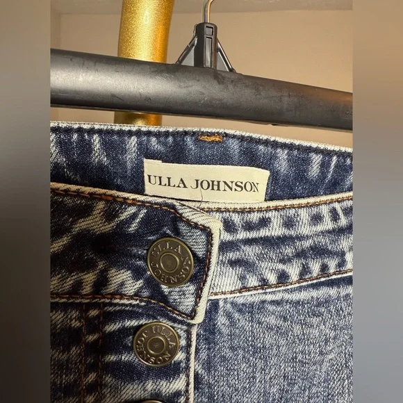 Ulla Johnson Keaton Acid Wash Jeans